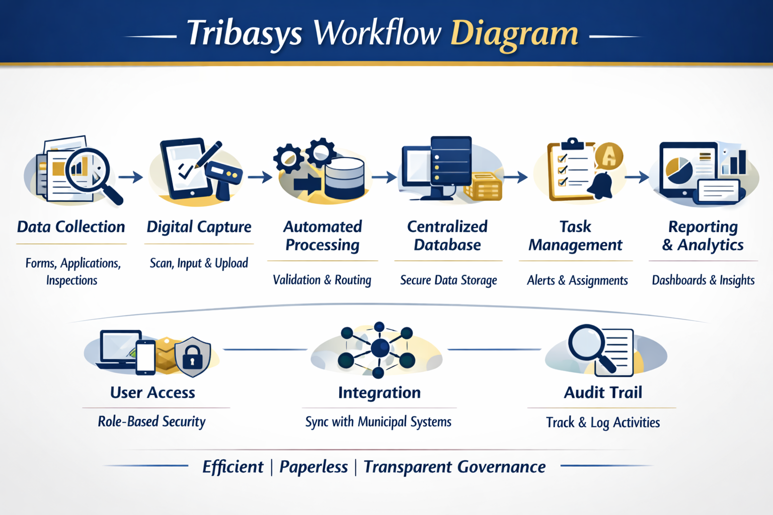 Tribasys Workflow Diagram